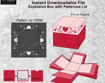 Download Explosion Box Svg Etsy