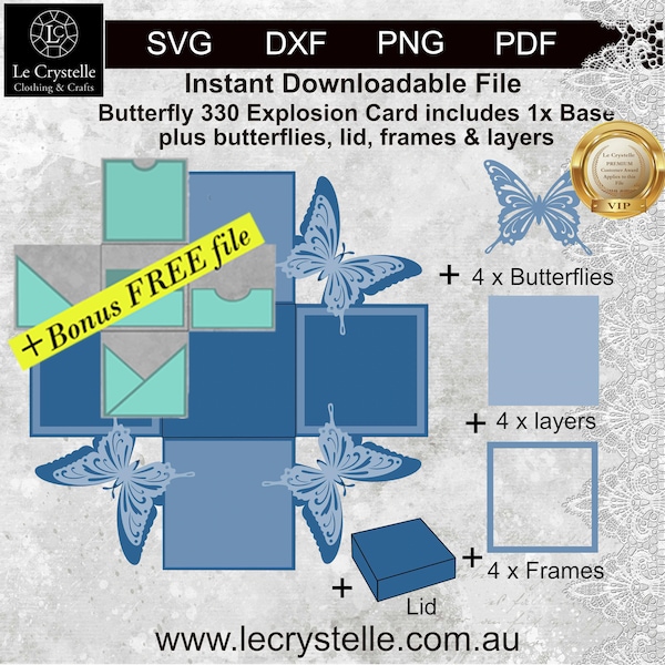 Exploding Butterfly Cards - Etsy