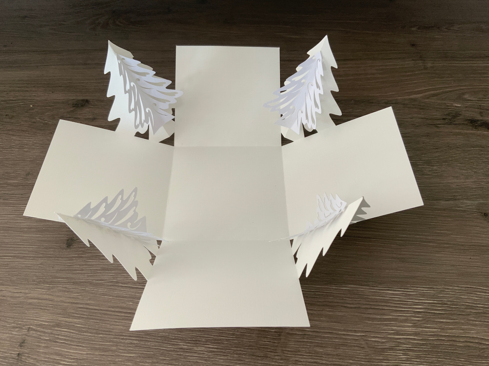 SVG Christmas Tree Explosion Box Cut File 10/exploding Card Etsy