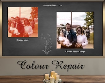 Altes Foto restaurieren/professionelle Fotorestaurierung/Fotofarbreparatur/Digitale Fotoreparatur/altes Foto retuschieren/altes Foto neu einfärben