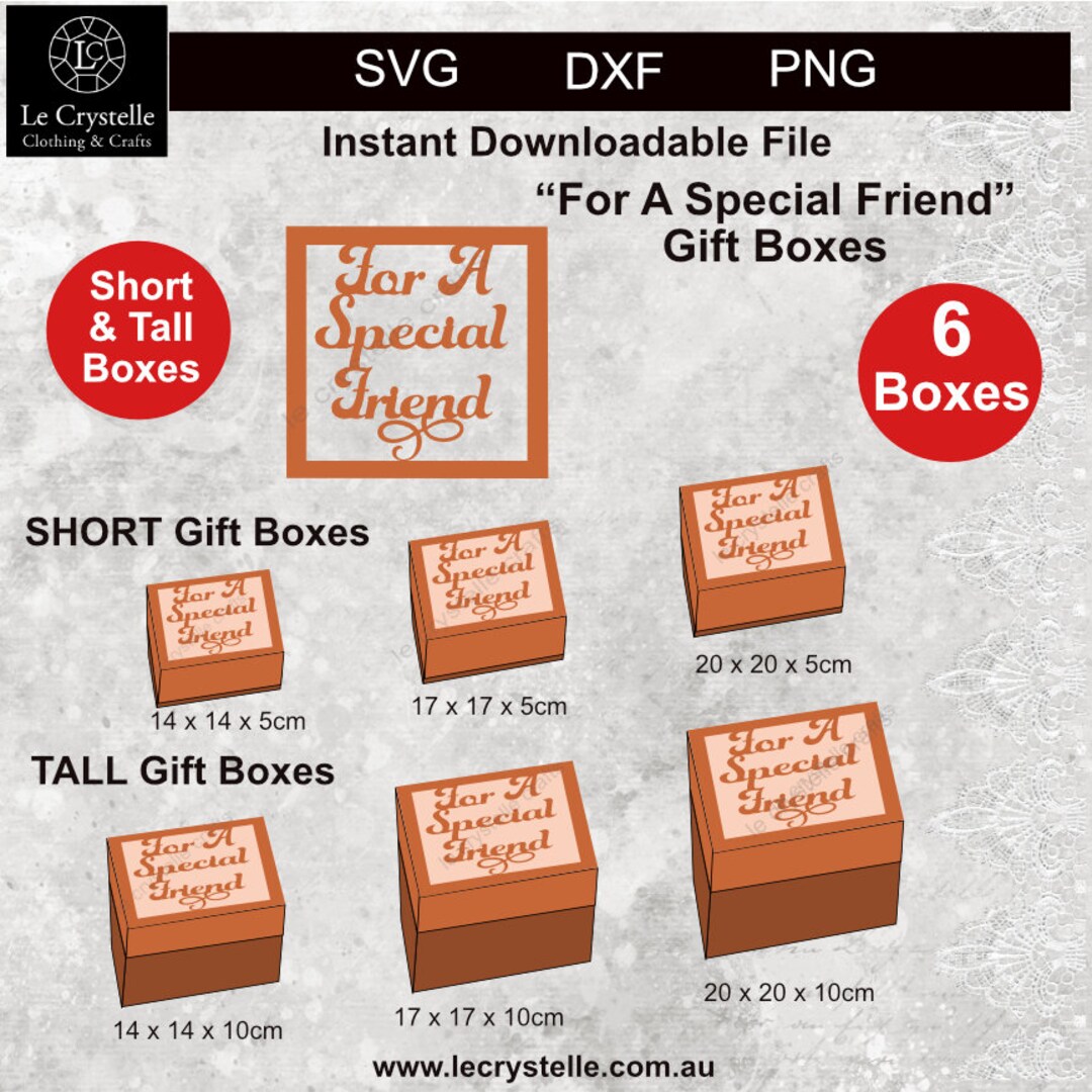 Square Gift Box /file Svg Box Cricut/square Box Template/boxes Svg ...