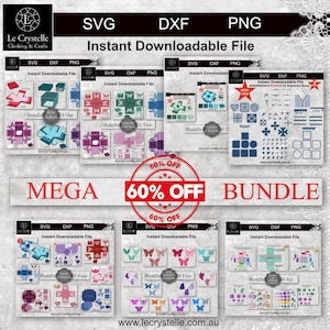 Caja de explosión SVG MEGA BUNDLE /paquetes de cajas de explosión/archivo cortado/plantillas de tarjetas explosivas/caja de regalo explosiva/tarjeta en capas/cricut/silueta/