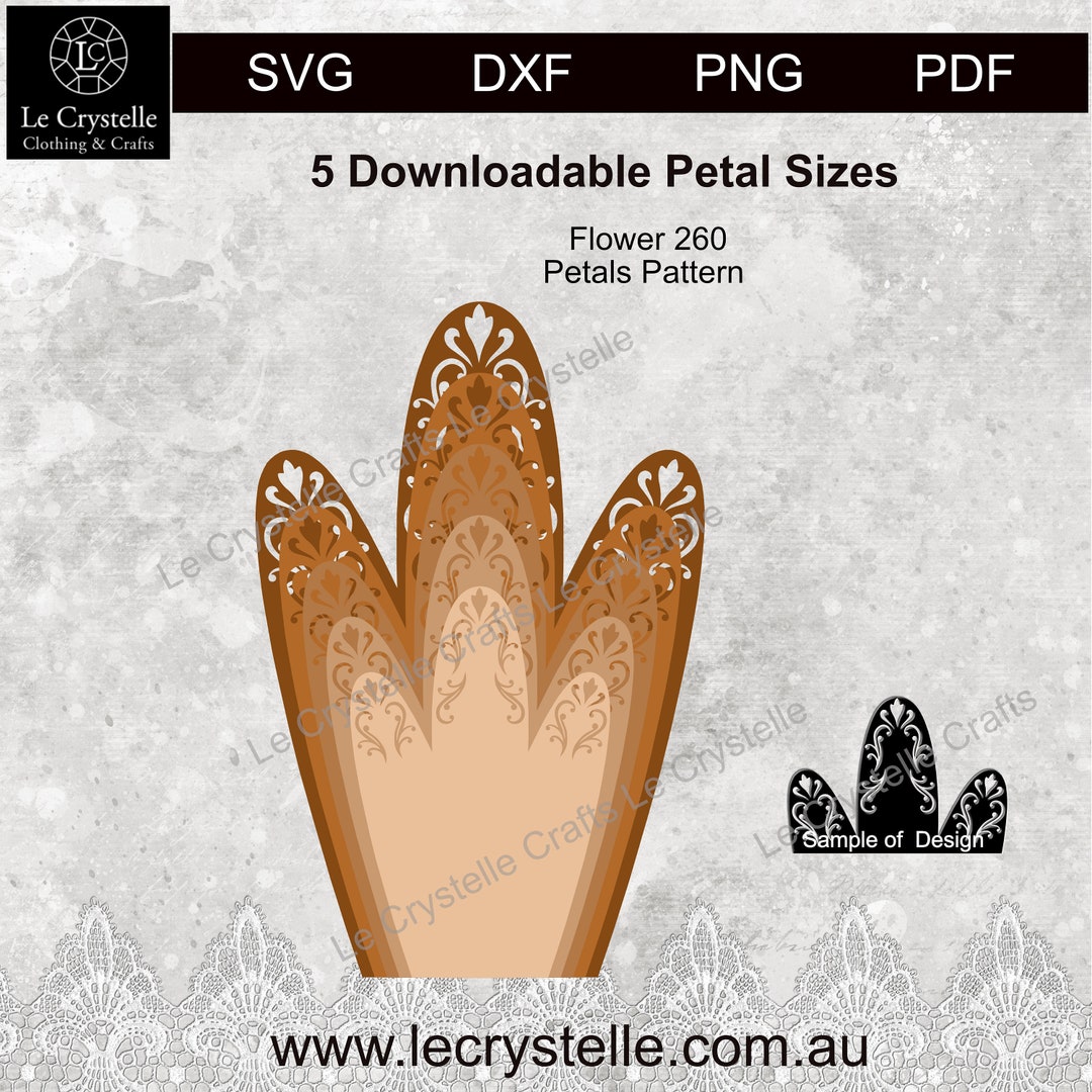 SVG Paper Flower Cut File/flower DIY Decor/wall Paper Flower/flower ...