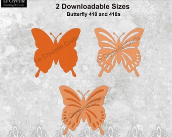 SVG cut file Butterfly/butterfly template/svg butterfly/butterfly layered svg/butterfly for cricut and silhouette -410