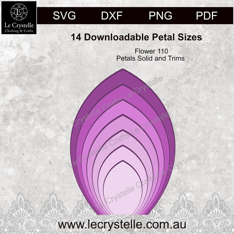 SVG Paper Flower Cut File/flower DIY Decor/wall Paper Etsy