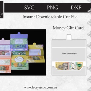 SVG cut file card/ money gift card template/svg cards/folding cards/layered card/cricut/silhouette/