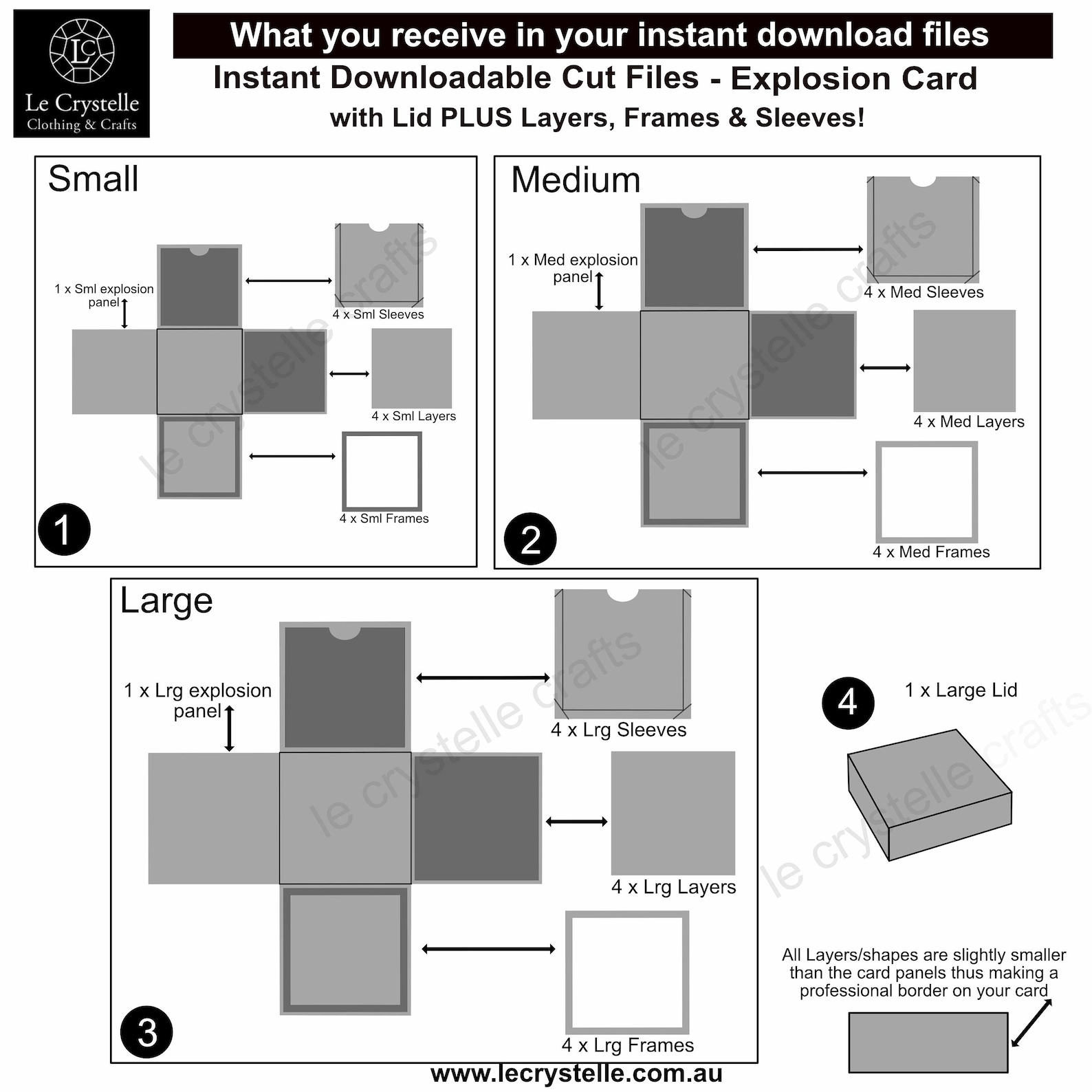 Explosion Box SVG /cut File/exploding Card Template/svg | Etsy Canada