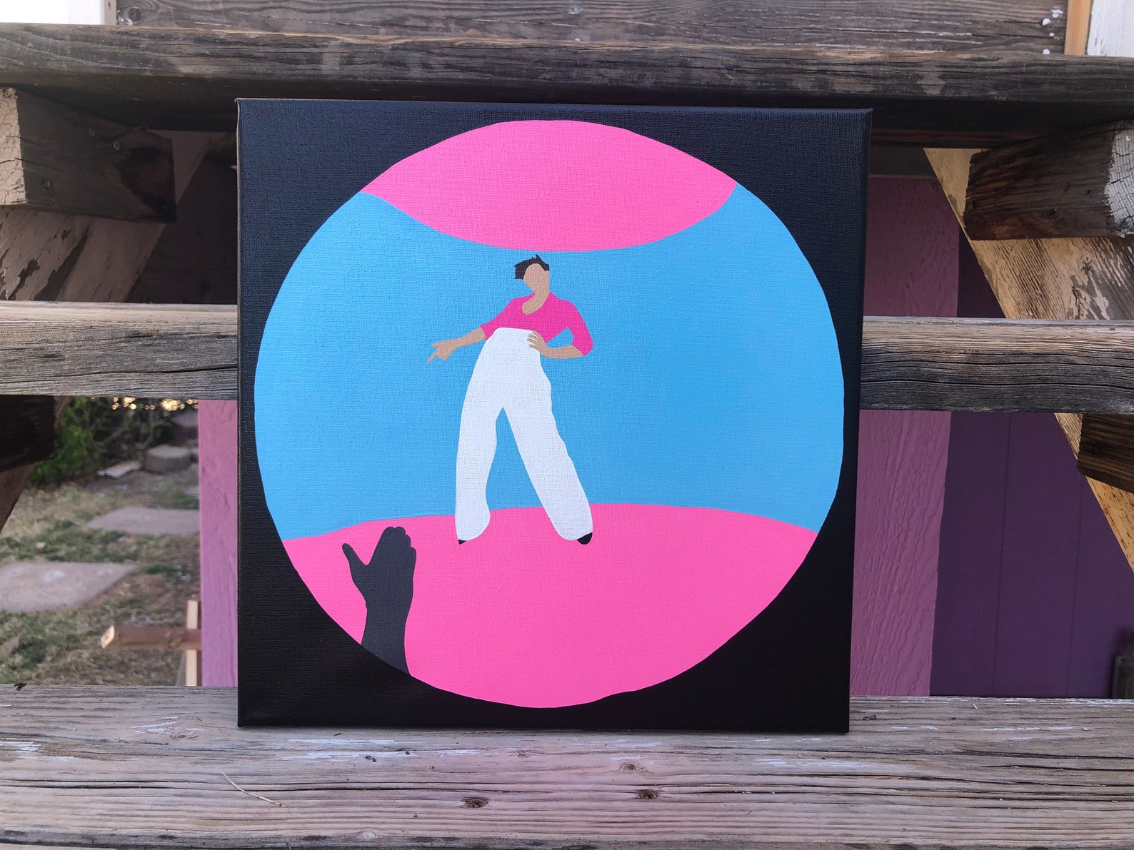 Fine Line Album Painting Harry Styles FREE SHIPPING Etsy