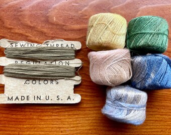 Darning Yarn Wool 15 M Burgundy