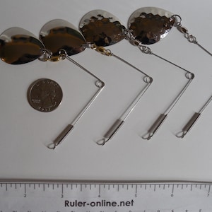 Jig Spinner Rig, Larger Size 4 1/2 Colorado style Blade
