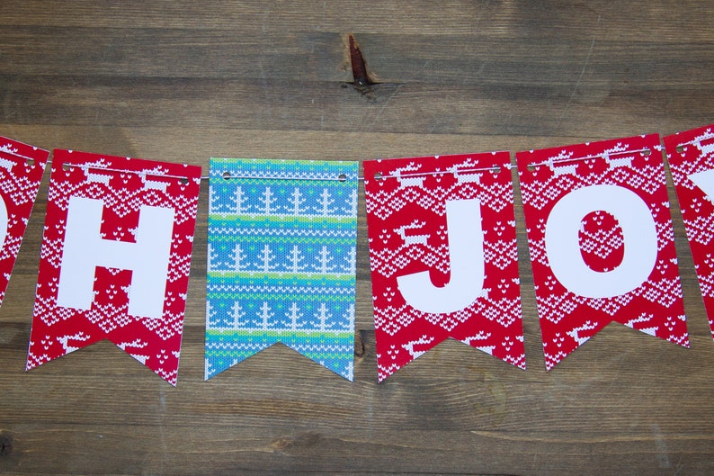 Oh Joy Bunting for Christmas Printable image 7