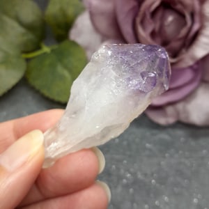 Natural Amethyst Point from Brazil