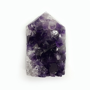 Violetter Uruguayischer Amethyst-Kristallcluster-Punkt