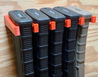 Wall-Mount Rifle Magazine Holder