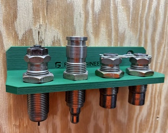 Reloading Die Rack 7/8" - Fits Dillon, Hornady, RCBS, Lyman, Lee, etc.