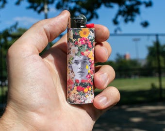 Vintage Handmade Collage Lighter | "Midsommar A24 Movie"