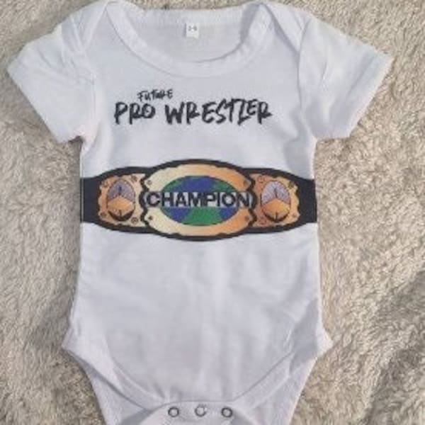 Future Pro Wrestler Infant Bodysuit - Champion in Training!