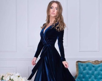 velvet dress