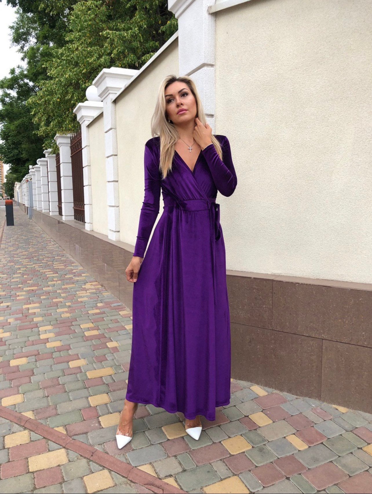 Mila Label Rio Gown - Purple - House of Troy