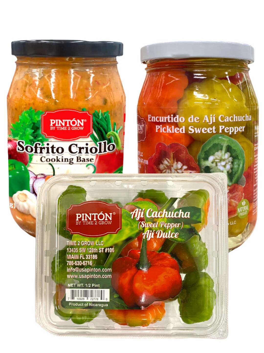 Combo PINTÓN.. Sofrito Criollo De Aji Cachucha sweet Aji Etsy