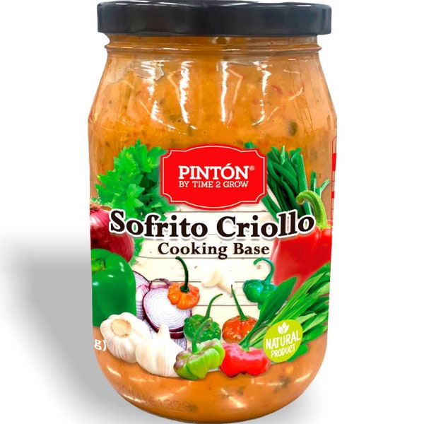 Sofrito Criollo con sweet pepper  (Cachucha) Dulce ( No MSG)
