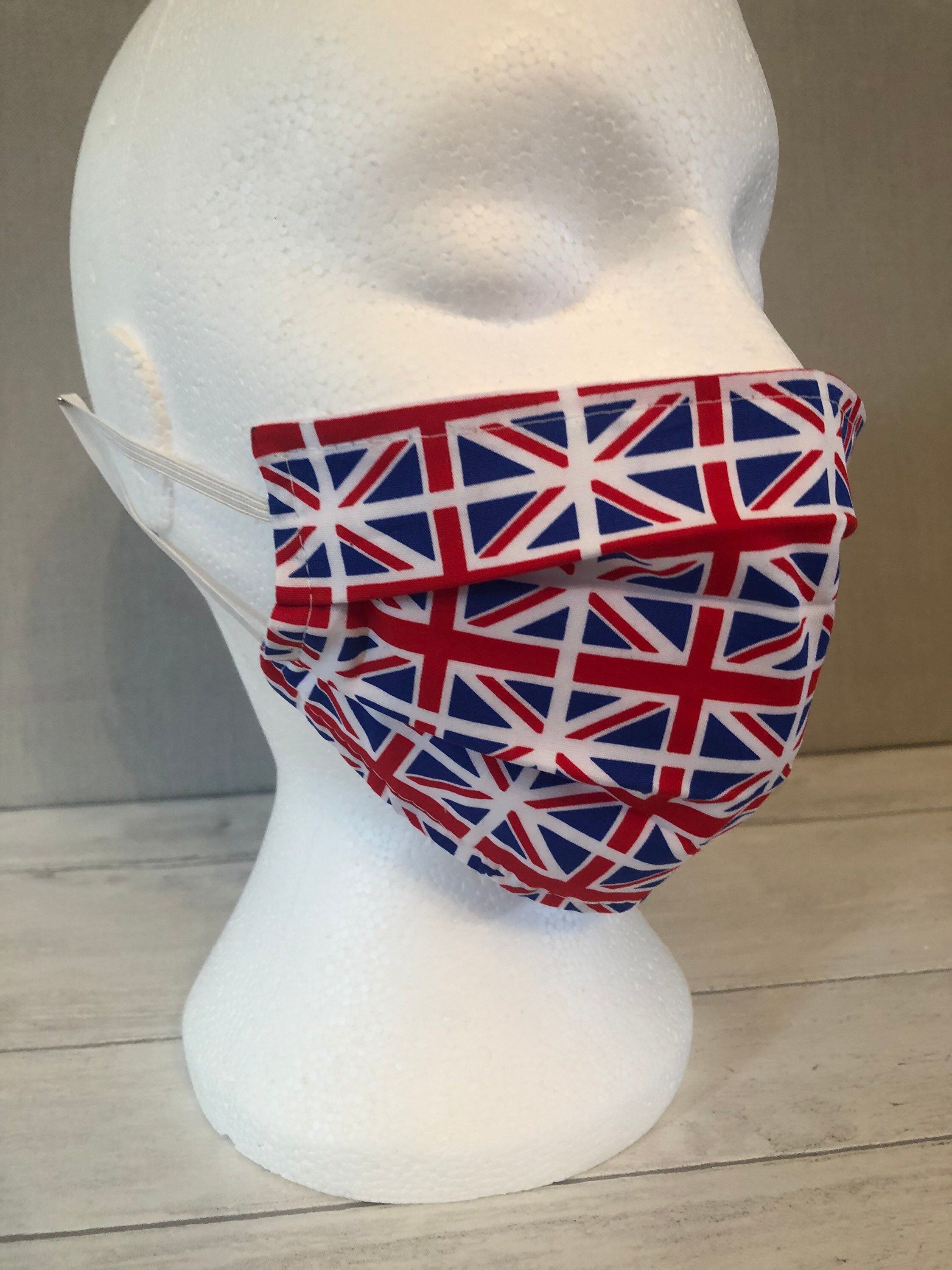 England flag Face mask Reusable and washable . 3 layers Etsy