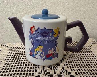 Disney Parks Alice in Wonderland "Tea for One"  Tea Pot
