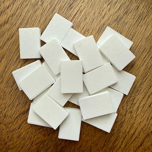 Miniatur Buchrohlinge, 1:12 Miniatur PLA Buch &#39;Seiten&#39;, 4 mm Buchrohlinge für Comfort Creations DIY Miniatur Bücherregal