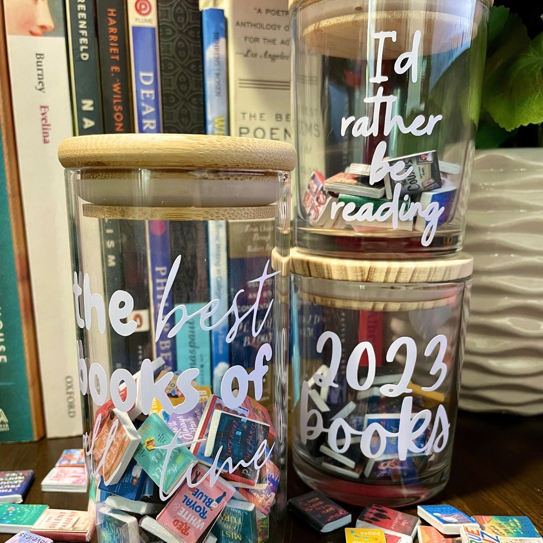 Minibook Jar Custom Jar of Miniature Books Etsy