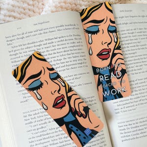Born to Read Forced to Work Bookmark