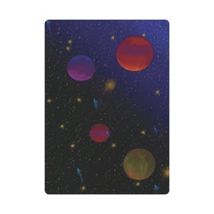 Conjunto de cartas de pôquer galáctico | Cartas de baralho cósmicas para noites de jogos, presentes com tema espacial, acessórios de pôquer exclusivos