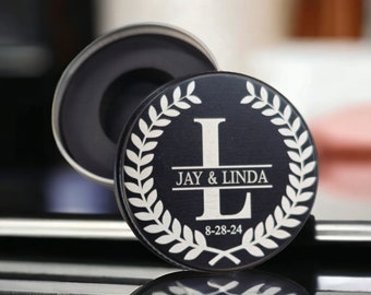 Custom Engraved Black Aluminum Ring Case - Portable, Multi-Purpose with Foam Inserts for All Sizes, Ideal for Travel