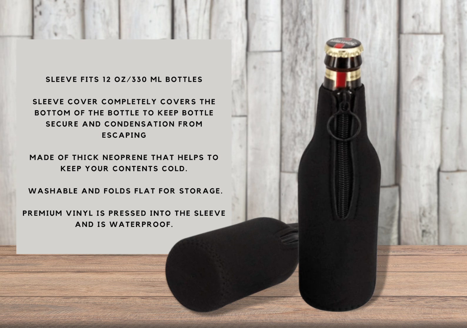 Custom Beer Bottle Insulator Sleeve Personalize With Name or Etsy