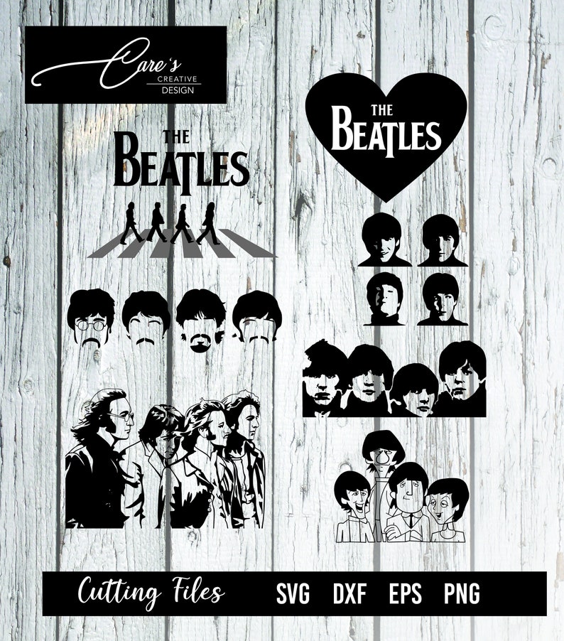 The Beatles SVG Bundle Cricut/ Silhouette Cut File | Etsy