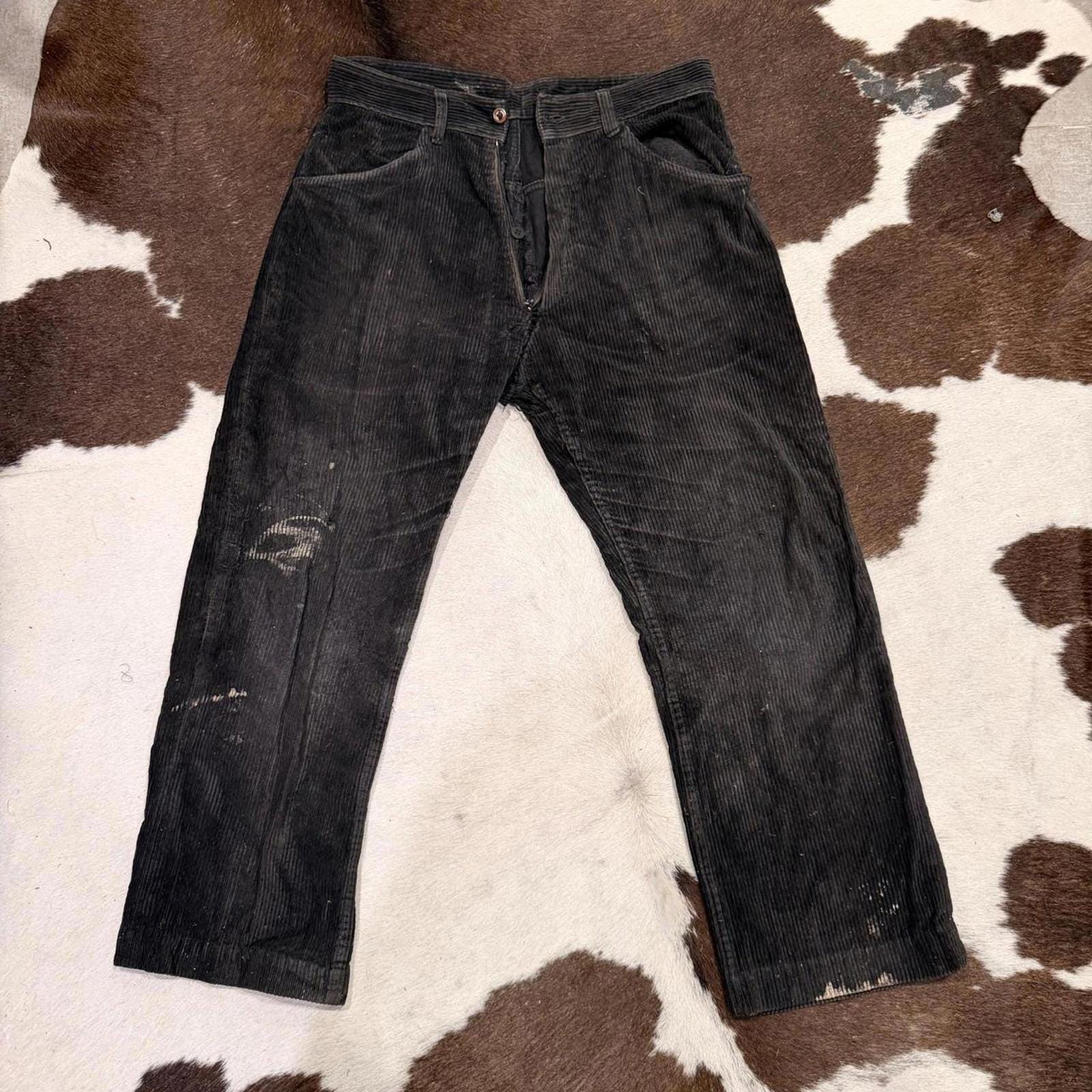 40s Corduroy Pants - Etsy