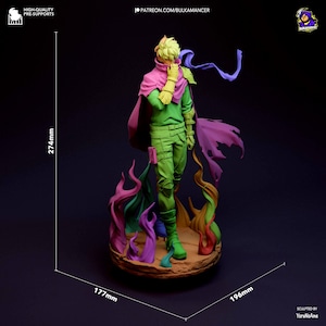 Sung Jin Woo Figure DIY Kit | Solo Leveling Fan Art | Shadow Monarch | 274mm 1/8 Scale