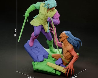 Geralt of Rivia - The Witcher - DIY Kit, 1/8 Scale, 251mm 9.9in