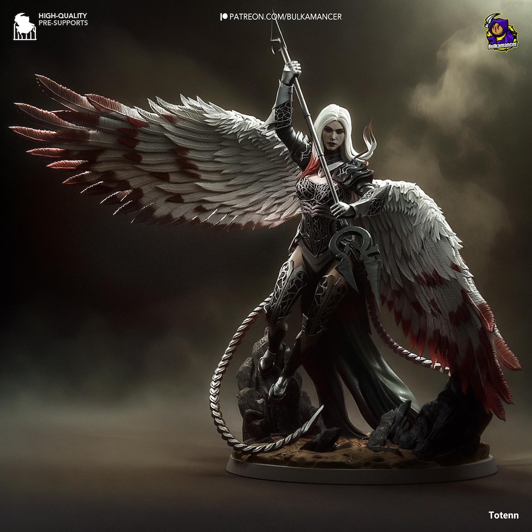 アヴァシン 1/8 MTG ガレージキット 未塗装 フィギュア Avacyn Unofficial Avacyn Figure | Magic: the Gathering Fan Art