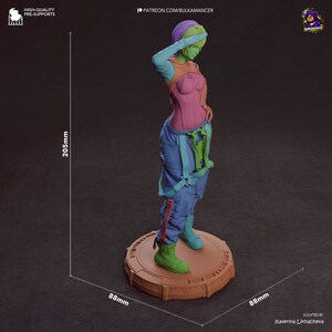 Lily Sci-Fi Warrior - Stellar Blade Unpainted Resin Figurine Kit - 1/8 Scale 205mm 8.1in - 3D Printed Statue Fan Art