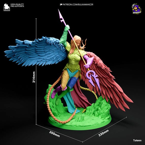 Avacyn Angel of Hope Figure: MTG Collectible DIY Kit 1/8 Scale