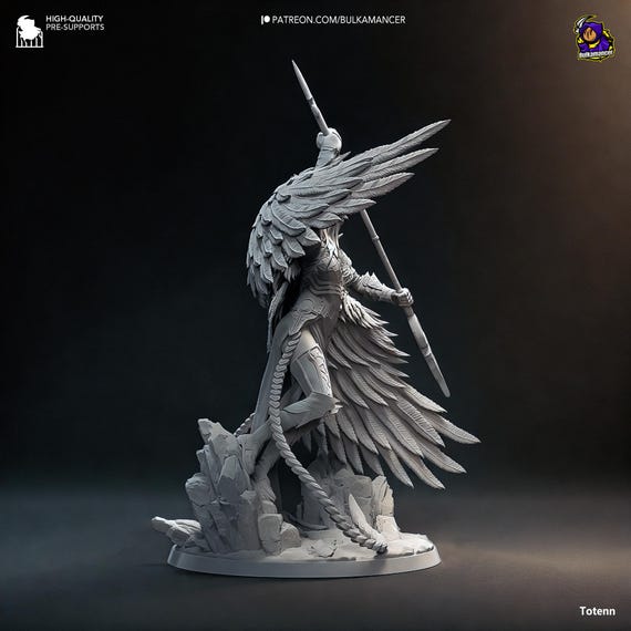 Avacyn Angel of Hope Figure: MTG Collectible DIY Kit 1/8 Scale