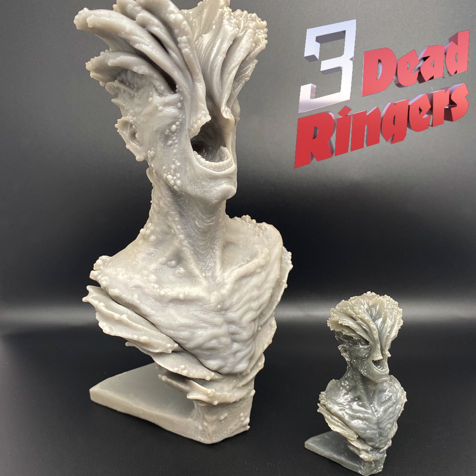 The Last of Us - Mini Clicker Bust Mounted on Plaque — Modulus Props