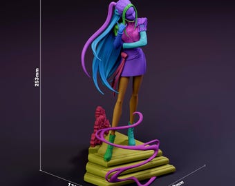 Mira - Cazadora de demonios K-Pop - Kit de bricolaje, escala 1/8, 253 mm 10 pulgadas