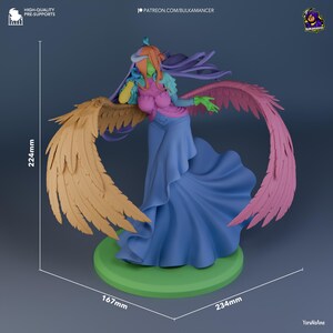 Unofficial Albedo Figure Overlord | 1/8 Scale Resin Model | Hand-Painted or DIY Kit | Anime Collectible | Guardian Overseer Figurine
