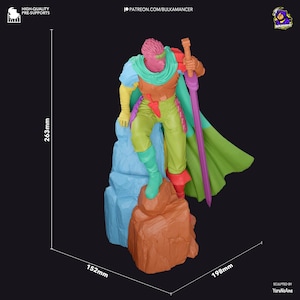 Guts Figure DIY Figure Kit | Berserk: The Golden Age Arc Unpainted 8K Resin | 263mm 1/8 Scale