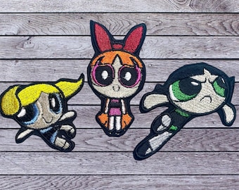 Iron-on PowerPuff Girls