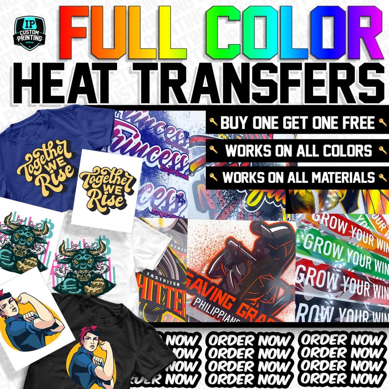 best custom heat transfers