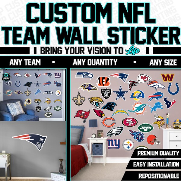 Sports Wall Decal Etsy