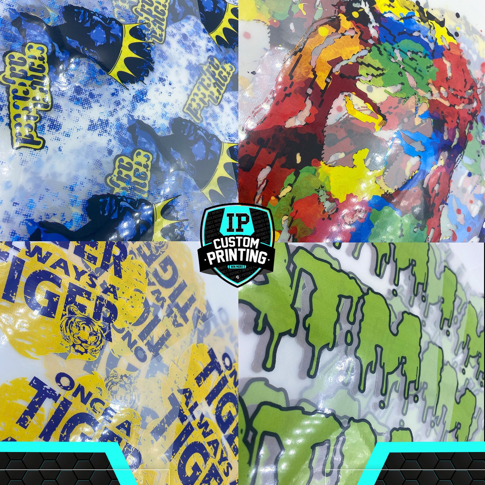 Custom Screen Print Ready To Press Multi Substrate Convenient Etsy