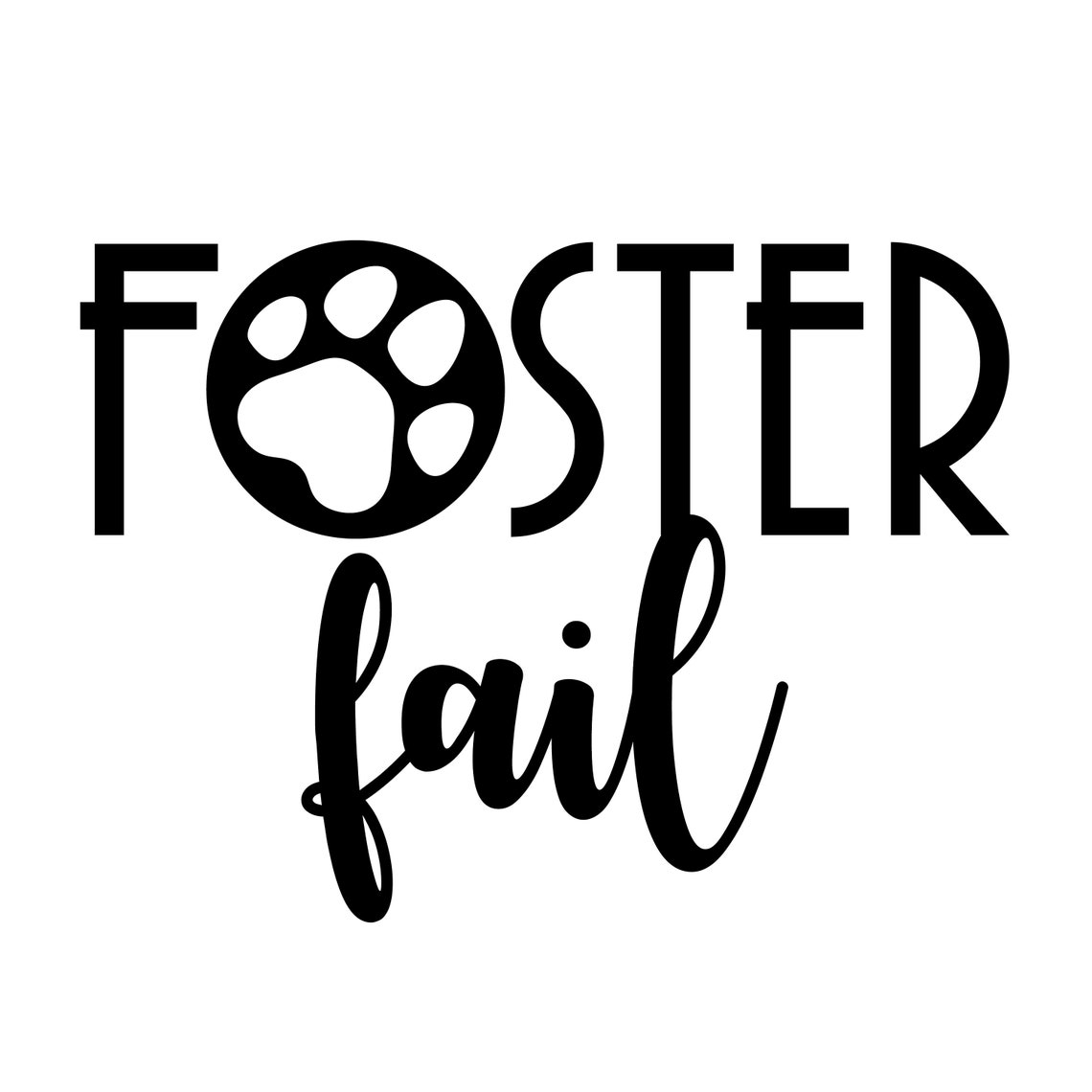 Foster Fail Svg for T-shirts, Signs, Etc. - Etsy